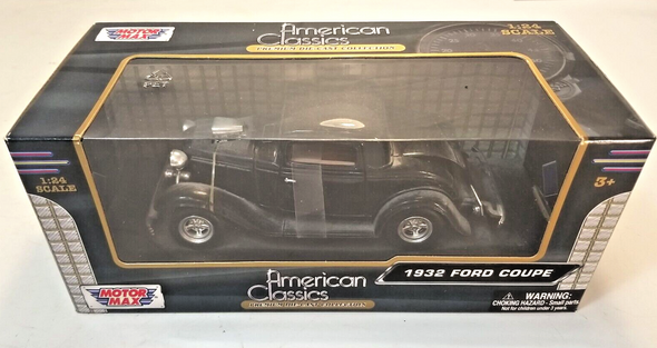 RESALE SHOP - Motormax American Classics 1:24 Scale Diecast 1932 Ford Coupe - LN