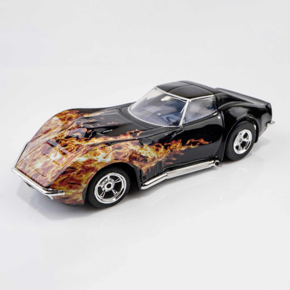 OakridgeStores.com | AFX - 1968 Corvette L88 Black and Flame Slot Car - 22051 850015210631