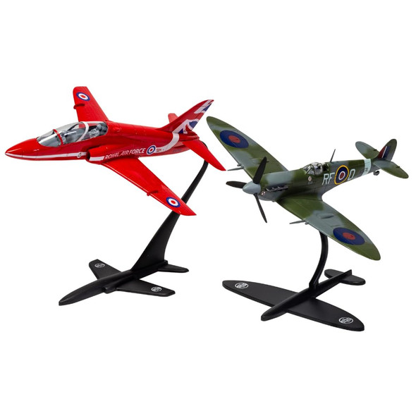OakridgeStores.com | AIRFIX Best of British Spitfire and Hawk Plastic Model Kit Gift Set A50187 5055286671678
