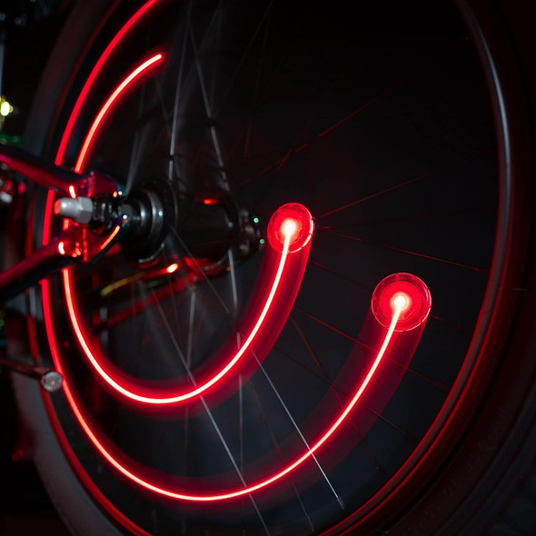 OakridgeStores.com | BRIGHTZ OrbitBrightz - RED - Battery Powered LED Lights For Bikes and Ride Ons - I1758 811860031758