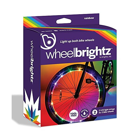 OakridgeStores.com | BRIGHTZ WheelBrightz - Rainbow - Battery Powered LED Lights For Bikes and Ride Ons - L0102 811860030102