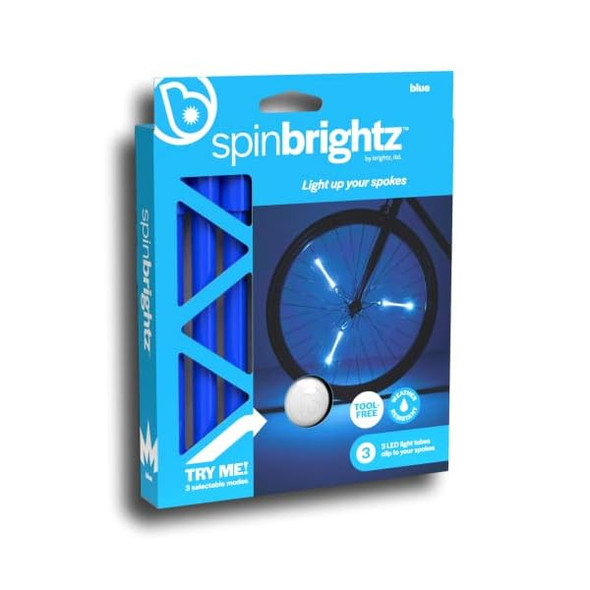 OakridgeStores.com | BRIGHTZ SpinBrightz - Blue - Battery Powered LED Lights For Bikes and Ride Ons - L1680 811860031680