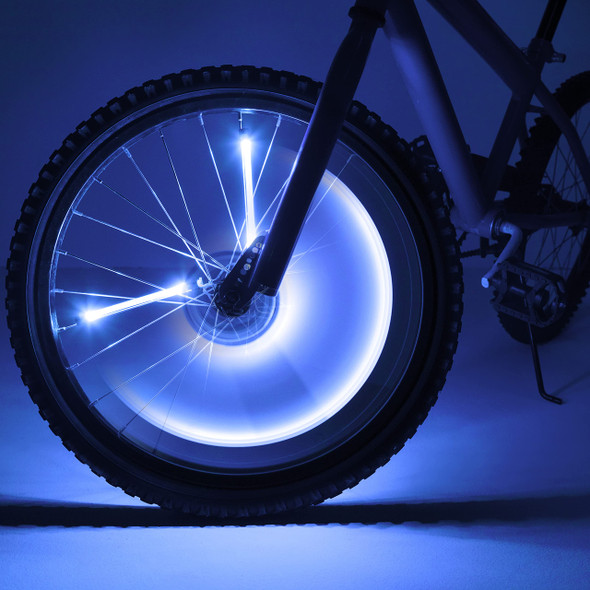 OakridgeStores.com | BRIGHTZ SpinBrightz - Blue - Battery Powered LED Lights For Bikes and Ride Ons - L1680 811860031680