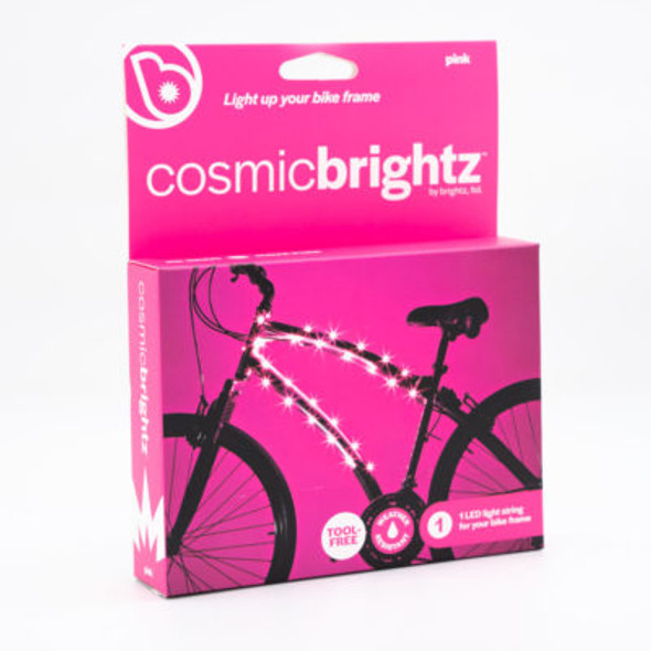 OakridgeStores.com | BRIGHTZ CosmicBrightz - Pink - Battery Powered LED Lights For Bikes and Ride Ons - L2477 899675002477