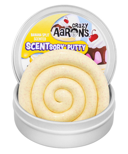 OakridgeStores.com | Crazy Aarons Scentsory Putty - Banana Split 2.75" Tin - BS055 810066955547