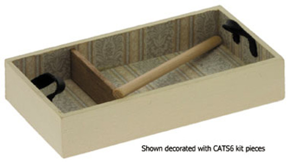 OakridgeStores.com | Trunk Tray Kit 1" Scale Dollhouse Miniature (CATTRAY)