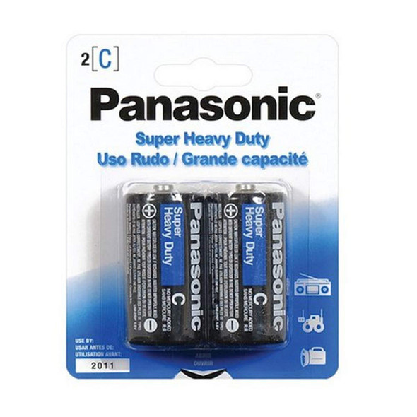 OakridgeStores.com | Panasonic Heavy Duty C Battery (2) For Low Drain Devices 073096500204