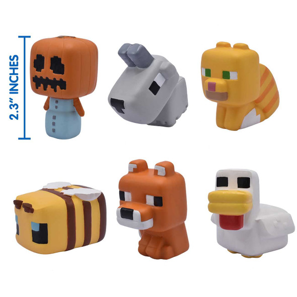 OakridgeStores.com | L2P - Minecraft Squishme - Squeezable Collectable Toy - Season 3 Blind Pack (11999) 793618119997