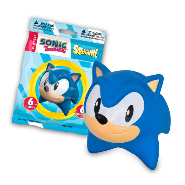OakridgeStores.com | L2P - Classic Sonic Squishme - Squeezable Collectable Toy - Blind Pack  (24952) 793591249520