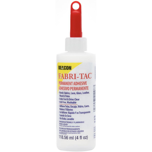 OakridgeStores.com | Beacon Fabri-Tac Permanent Adhesive 4oz FT4D 054947412983