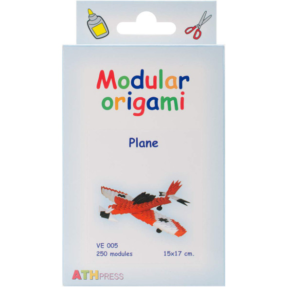 OakridgeStores.com | ATH PRESS - Modular Origami Kit-Red Plane (VE005) 3800232242592