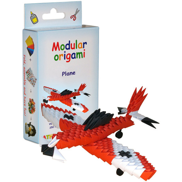 OakridgeStores.com | ATH PRESS - Modular Origami Kit-Red Plane (VE005) 3800232242592