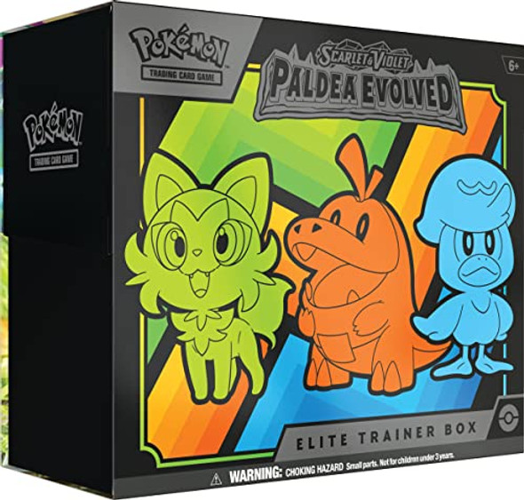 OakridgeStores.com | POKEMON TCG: Scarlet & Violet-Paldea Evolved Pokémon Center Elite Trainer Box 85366 820650853661