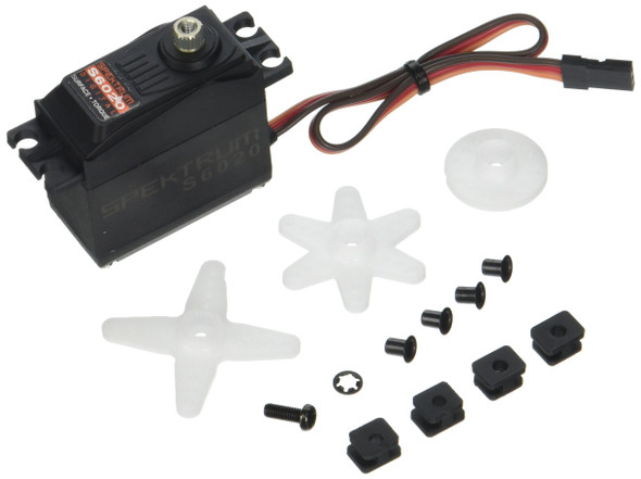 OakridgeStores.com | SPEKTRUM S6020 High Torque Mid Speed Digital Plastic Servo 605482882252