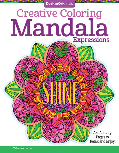 OakridgeStores.com | SPRINGBOK Mandala Expressions Adult Coloring Book 41-00057 9781497200050