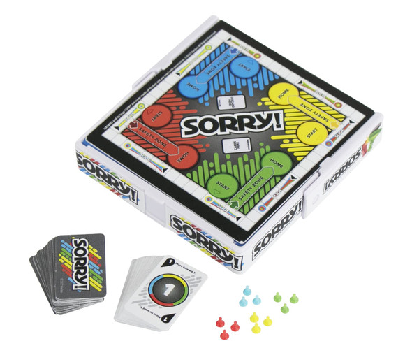 OakridgeStores.com | SUPER IMPULSE - World's Smallest Sorry! Game - Working Board Game 5080 810010990525