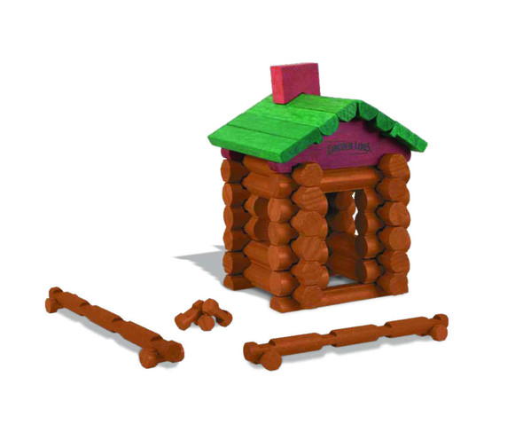 OakridgeStores.com | SUPER IMPULSE - World's Smallest The Original Lincoln Logs Set - Really Works! 542 854941007174