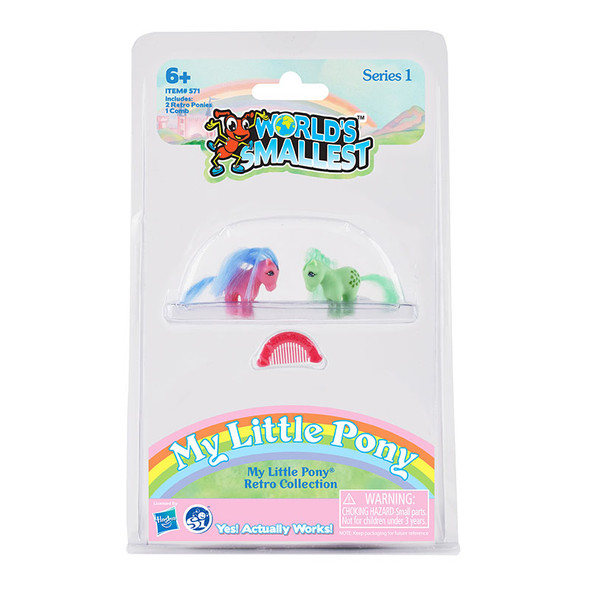 OakridgeStores.com | SUPER IMPULSE - World's Smallest My Little Pony Micro Figures - One Set Selected at Random - 571 854941007662