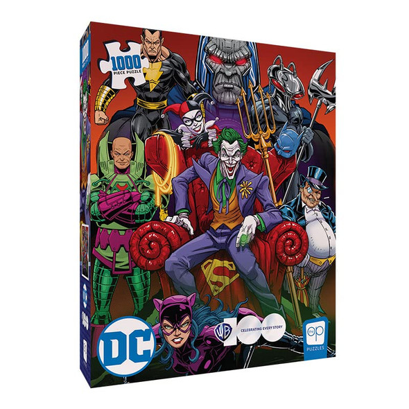 OakridgeStores.com | USAopoly DC Villians: Forever Evil - Joker, Darkseid, Lex Luthor - 1000pc Puzzle (PZ010-847) 700304158031