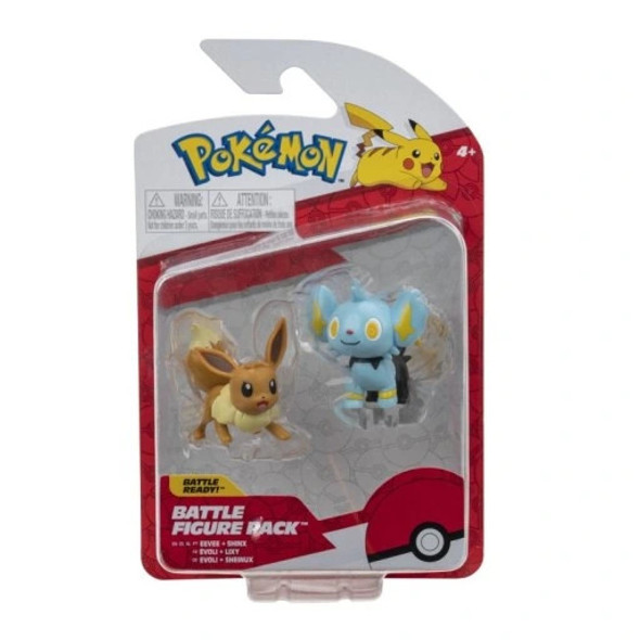 OakridgeStores.com | L2P - Pikachu + Aipom Pokemon Battle Figure - PKW2476-EVESHINX 889933950077
