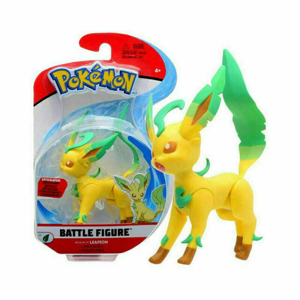 OakridgeStores.com | L2P - Leafeon Pokemon Battle Figure - PKW2476-LEAFEON 889933950077