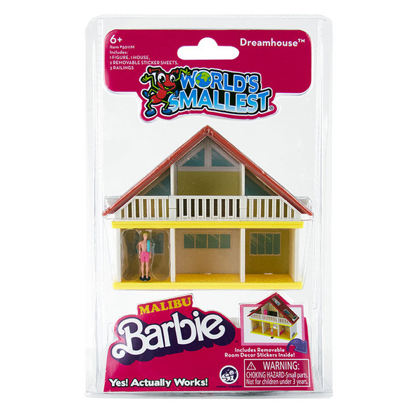 OakridgeStores.com | SUPER IMPULSE - World's Smallest Malibu Barbie Dreamhouse - Assorted Styles - Selected at Random 5011M 810010991898