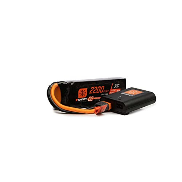 OakridgeStores.com | SPEKTRUM - Smart G2 Air Powerstage Bundle 2200mAh 3S G2 LiPo Battery / S120 Charger SPMXPSA200 605482160848