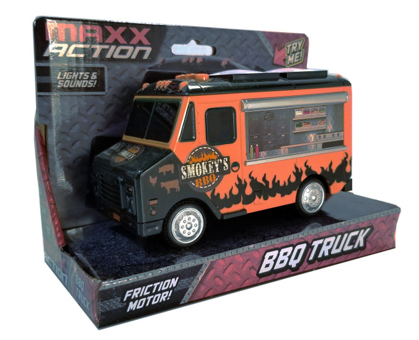 SUNNY DAYS Maxx Action Smokey's BBQ Food Truck with Lights & Sound 810009208952