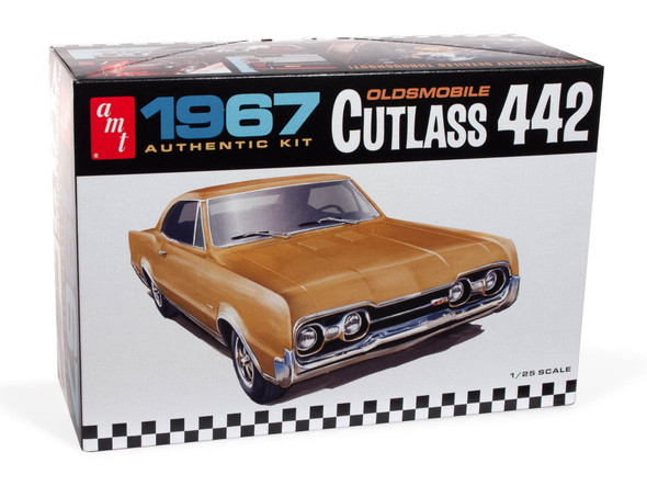 OakridgeStores.com | AMT - 1967 Oldsmobile 442 - 1/25 Plastic Model Car Kit (1365) 849398060049