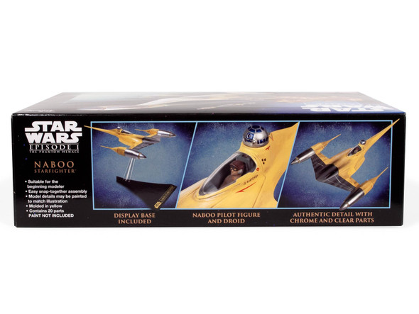 OakridgeStores.com | AMT 1/48 Star Wars: N-1 Naboo Starfighter - Plastic Snap Kit - (1376) 849398060971