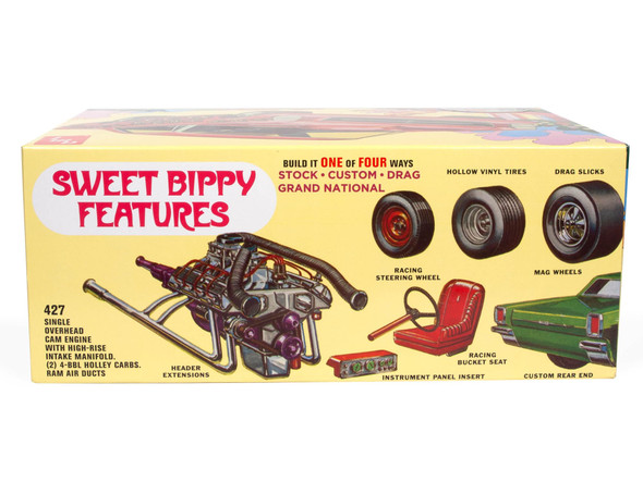 OakridgeStores.com | AMT - 1966 Ford Galaxie Sweet Bippy - 1/25 Plastic Model Car Kit (1393) 849398061145