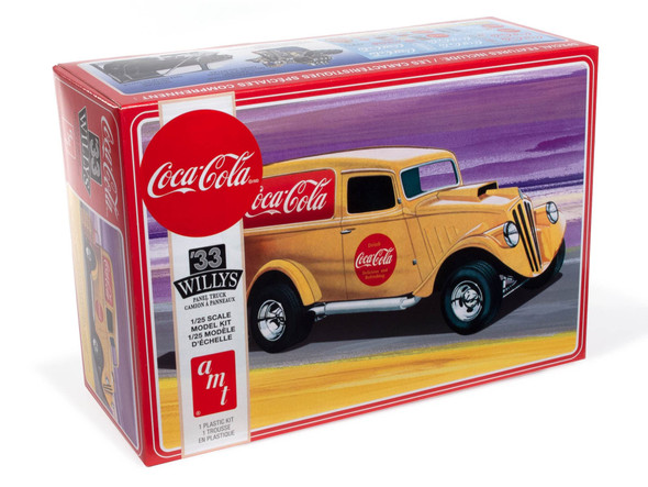 OakridgeStores.com | AMT - 1933 Willys Panel Coke - 1/25 Plastic Model Car Kit (1406M) 849398061930