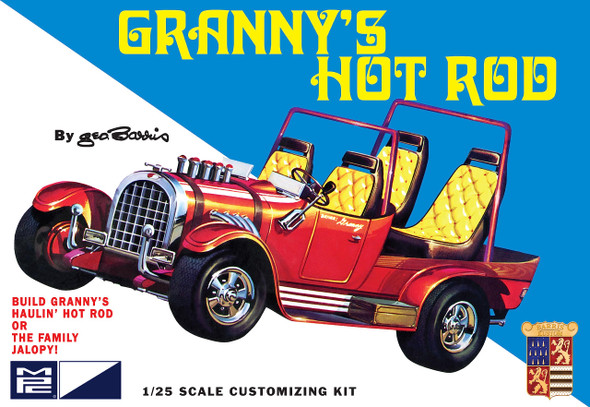 OakridgeStores.com | MPC - Granny's Hot Rod George Barris - 1/25 Plastic Model Car Kit (MPC988) 849398060858