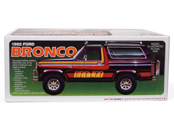 OakridgeStores.com | MPC - 1980 Ford Bronco - 1/25 Plastic Model Car Kit (MPC991) 849398060889