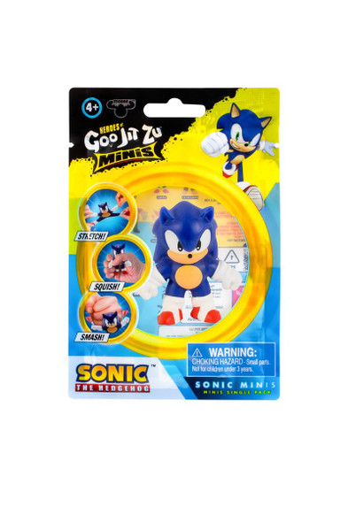 OakridgeStores.com | L2P - Sonic the Hedgehog & Friends  Minis - Heroes of Goo Jit Zu Stretch Toy - Assorted Characters and Styles - One Selected At Random (42824-36) 630996428245