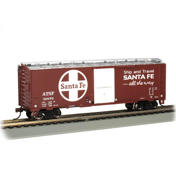 OakridgeStores.com | Bachmann - 40' Boxcar Santa Fe Flour Only #139876 - HO Scale (16012) 22899160122