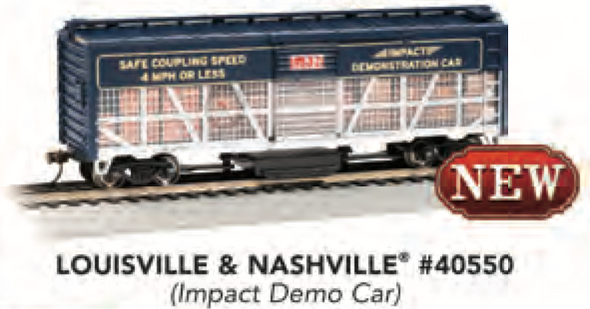 Bachmann - Lousville & Nashville Cleaning Car #40550 - HO Scale (16325)