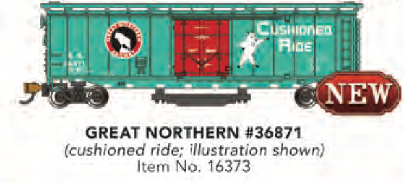 Bachmann - Great Northern GN Cleaning 50' Boxcar #36871 - N Scale (16373)