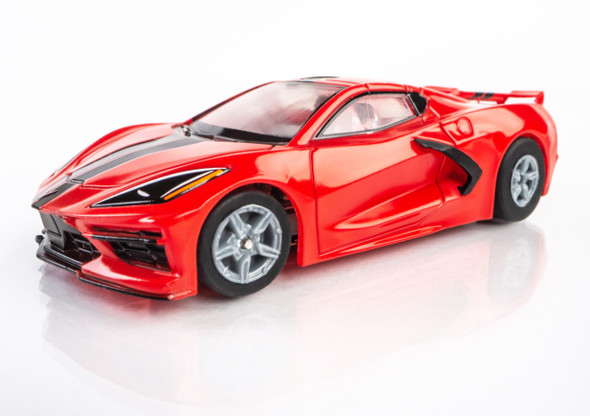 OakridgeStores.com | AFX Corvette C8 Torch Red - HO Slot Car (22011) 850015210433