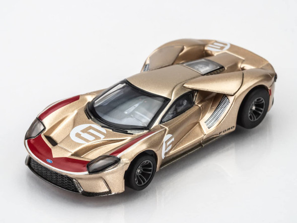 OakridgeStores.com | AFX Ford GT Heritage #5 Gold - HO Slot Car (22061) 850015210693