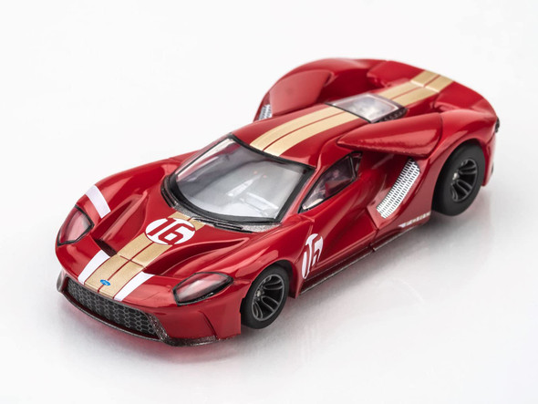 OakridgeStores.com | AFX Ford GT Heritage #16 Red HO Slot Car (22067) 850015210686