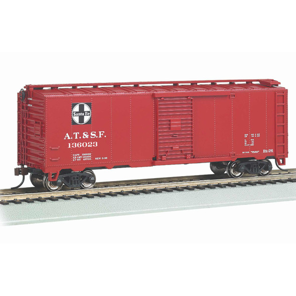 OakridgeStores.com | Bachmann - 40' Steam Era Box Car SANTA FE #136023 - HO Scale (15016) 22899150161