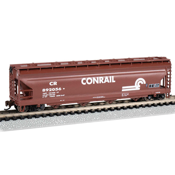 OakridgeStores.com | Bachmann - Conrail #892056 - N Scale 56' Hopper Car (17566) 22899175669