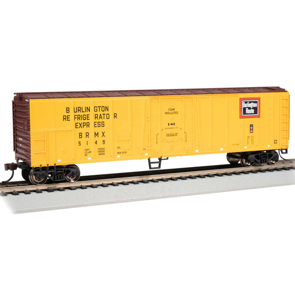 OakridgeStores.com | Bachmann - Burlington #5149 - HO Scale 50' Reefer (17912) 22899179124