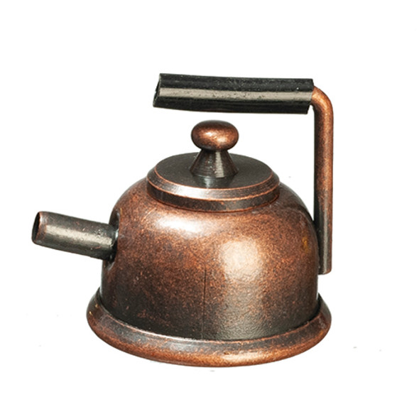 OakridgeStores.com | AZTEC - Bronze Antique Teapot - 1" Scale Dollhouse Miniature (B0152) 717425001528