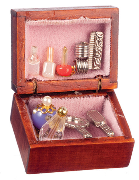 OakridgeStores.com | AZTEC - Dressing Table Box - 1" Scale Dollhouse Miniature (B0252) 717425804174