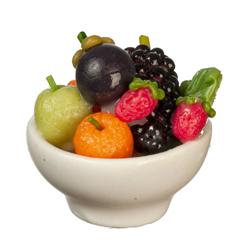 OakridgeStores.com | AZTEC - Fruit Bowl - 1" Scale Dollhouse Miniature (G6412) 717425641205