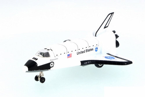 DARON - Die Cast Space Shuttle Discovery Pullback Plane (PMT51285)