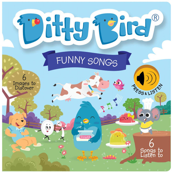OakridgeStores.com | DITTY BIRD - Funny Songs Sounds Book - Award Winning Sound Book for Toddlers and Babies (DB018) 9780648692744