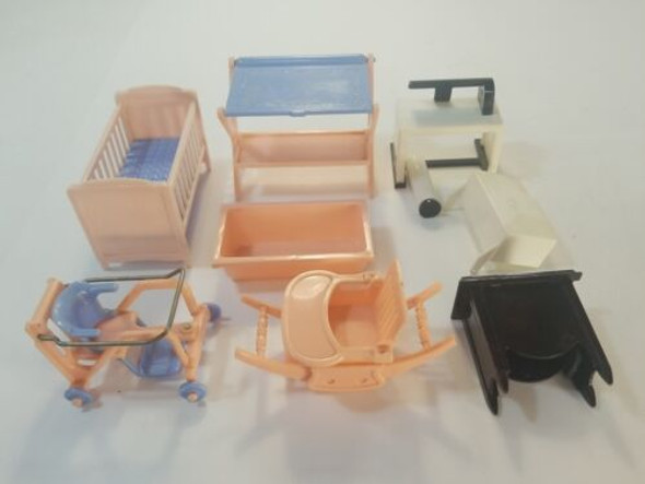 RESALE SHOP - VTG LOT Of Miniature Ideal Furniture